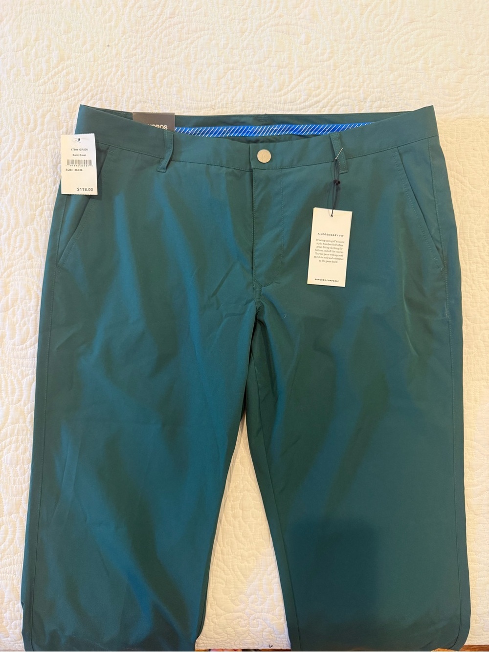 Bonobos Green Golf Chinos